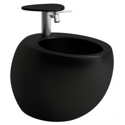 Laufen Il Bagno Alessi bidet wiszący czarny H8309717163041
