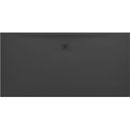 Laufen Pro brodzik prostokątny 160x80 cm czarny H2109540800001