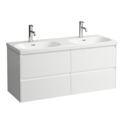 Laufen Lani szafka 118x45x51,5 cm podumywalkowa wisząca biały połysk H4035741122611