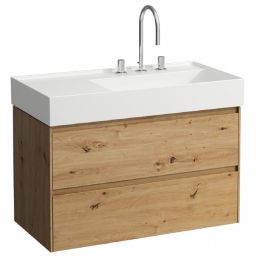 Laufen Lani szafka 88x45x51,5 cm podumywalkowa wisząca dąb H4039621122671