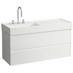 Laufen Lani szafka 118x45x51,5 cm podumywalkowa wisząca biała H4039721122611