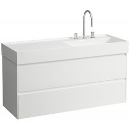 Laufen Lani szafka 118x45x51,5 cm podumywalkowa wisząca biała H4039821122611