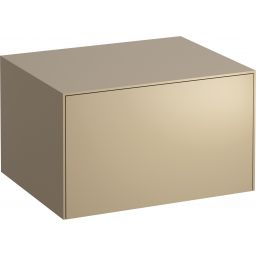 Laufen Sonar szafka 57cm podumywalkowa wisząca z blatem złota H4054000340401