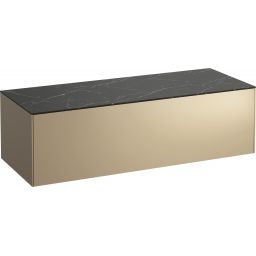 Laufen Sonar szafka 117 cm podumywalkowa wisząca z blatem złota H4054200341401