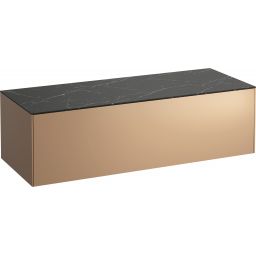 Laufen Sonar szafka 117 cm podumywalkowa wisząca z blatem miedziana H4054200341411