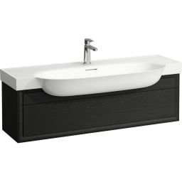 Laufen The New Classic szafka 120 cm podumywalkowa wisząca dąb czerniony H4060510856281