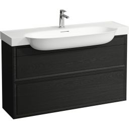 Laufen The New Classic szafka 120 cm podumywalkowa wisząca dąb czerniony H4060520856281