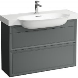 Laufen The New Classic szafka 100 cm podumywalkowa wisząca szary traffic H4060920856271