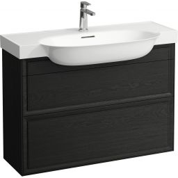 Laufen The New Classic szafka 100 cm podumywalkowa wisząca dąb czerniony H4060920856281