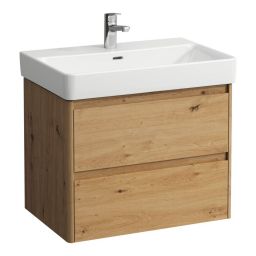 Laufen Base 2.0 szafka 67x44,5x51,5 cm podumywalkowa wisząca dąb H4112921082671