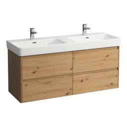 Laufen Base 2.0 szafka 127x44,5x51,5 cm podumywalkowa wisząca dąb H4113341082671