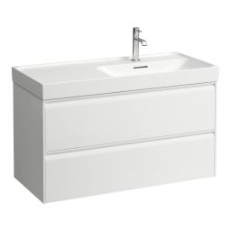 Laufen Meda szafka 98,5x44,8x51,5 cm podumywalkowa wisząca biały mat H4217420112601