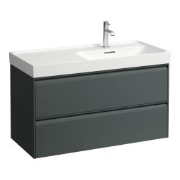 Laufen Meda szafka 98,4x44,8x51,5 cm podumywalkowa wisząca szary traffic H4217420112661