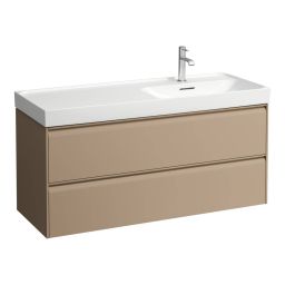 Laufen Meda szafka 118x45x51.5 cm podumywalkowa wisząca cappucino H4217620114651