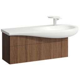 Laufen Il Bagno Alessi szafka 100 cm podumywalkowa wisząca prawa noce canaletto H4304310976301