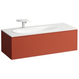 Laufen Il Bagno Alessi szafka 120 cm podumywalkowa wisząca lewa terakota H4304410972691