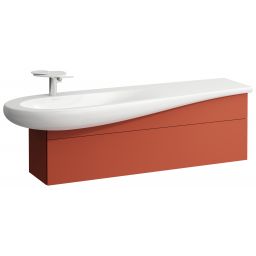 Laufen Il Bagno Alessi szafka 135 cm podumywalkowa wisząca lewa terakota H4304510972691