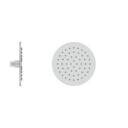 Laufen deszczownica 20x20 cm okrągła chrom HF504810100000