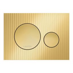 Laufen Ineo przycisk spłukujący do WC złoty H9001161650001