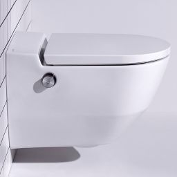 Laufen Navia toaleta myjąca wisząca bez kołnierza biała H8206014000001