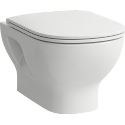 Laufen Lua miska WC wisząca bez kołnierza biały połysk H8200814000001