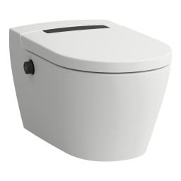 Laufen Cleanet Auria toaleta myjąca wisząca bez kołnierza ze spłukiwaniem wirowym biała H8208417650001