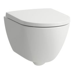 Laufen Pro X miska WC wisząca bez kołnierza ze spłukiwaniem wirowym biały połysk H8208630000001