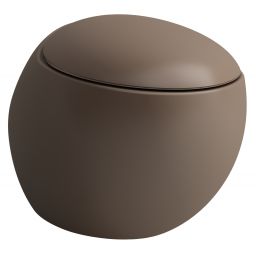 Laufen Il Bagno Alessi miska WC wisząca bez kołnierza brązowy mat H8209711880001