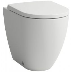 Laufen Pro X miska WC stojąca bez kołnierza ze spłukiwaniem wirowym biały mat H8238617570001