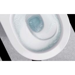 Laufen Lua miska WC z deską wolnoopadającą wisząca bez kołnierza ze spłukiwaniem wirowym biały H8660820000001