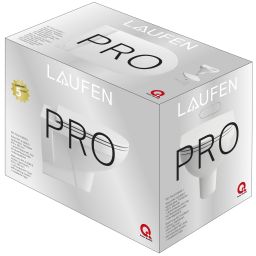 Laufen Pro B miska WC z deską wolnoopadającą wisząca bez kołnierza biały połysk H8669510000001