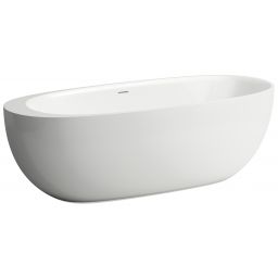 Laufen Il Bagno Alessi wanna wolnostojąca 185x80 cm owalna biała H2209720000001