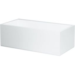 Laufen Kartell wanna prostokątna 170x86 cm narożna lewa biała H2243360006161