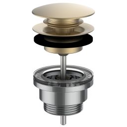 Laufen korek do umywalki złoty szczotkowany H3709890831041