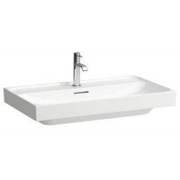 Laufen Meda umywalka 80x46 cm prostokątna ścienna-meblowa biała H8101170001091