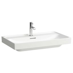 Laufen Meda umywalka 80x46 cm prostokątna ścienna-meblowa biała H8101174001091