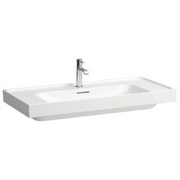 Laufen Meda umywalka 100x46 cm prostokątna ścienna-meblowa biała H8101194001041