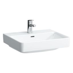 Laufen Pro S umywalka 55x44,6 cm owalna ścienna biała H8109620001041