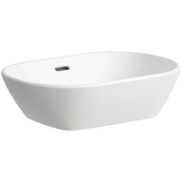 Laufen Lua umywalka 50x35 cm owalna nablatowa biała H8120830001121