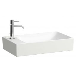 Laufen Meda umywalka 60x35 cm prostokątna nablatowa biała H8121130001051