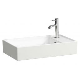 Laufen Meda umywalka 60x35 cm prostokątna nablatowa biała H8121130001061