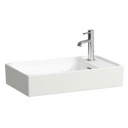 Laufen Meda umywalka 60x35 cm prostokątna nablatowa biała H8121130001141