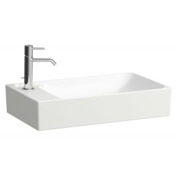 Laufen Meda umywalka 60x35 cm prostokątna nablatowa biała H8121134001131