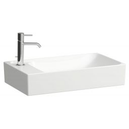 Laufen Meda umywalka 60x35 cm prostokątna nablatowa biały mat H8121137571051