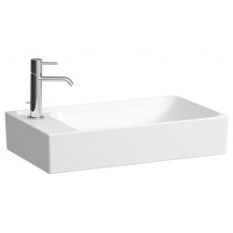 Laufen Meda umywalka 60x35 cm prostokątna nablatowa biały mat H8121137571131