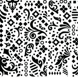 Laufen The New Classic umywalka 60x48 cm półokrągła biała z wzorem Bohemian H813853R011091