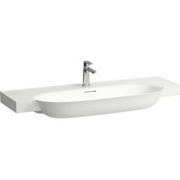 Laufen The New Classic umywalka 120x48 cm półokrągła ścienna-meblowa biała H8138587571041