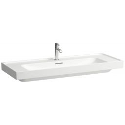 Laufen Meda umywalka 120x46 cm prostokątna ścienna-meblowa biała H8141114001071