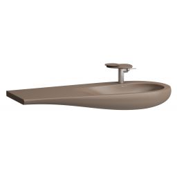 Laufen Il Bagno Alessi umywalka 120x50 cm ścienna brąz/beż H8149741881041