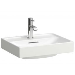 Laufen Meda umywalka 45x35 cm prostokątna ścienna-meblowa biała H8151110001041